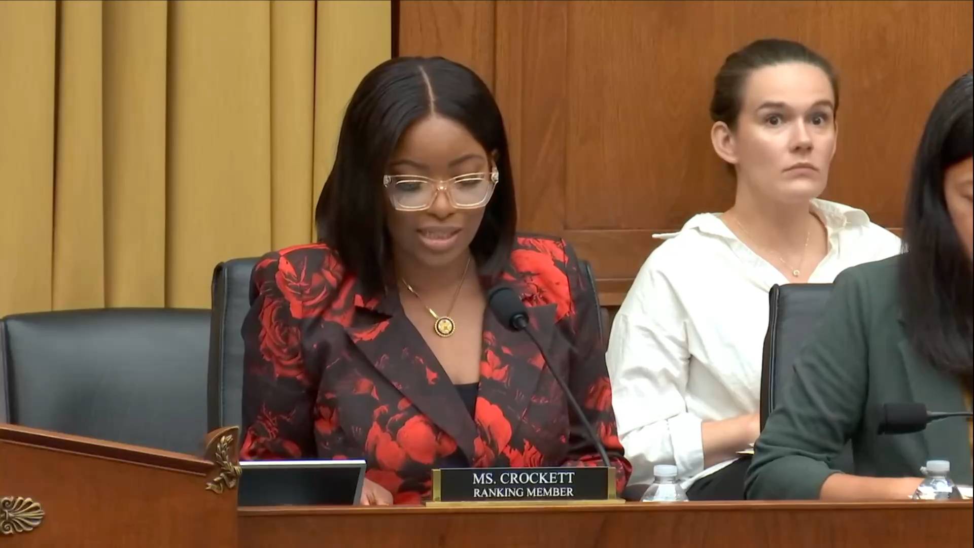 House Judiciary - Rep. Crockett (D-TX): “If my republican colleagues are truly concerned about taxpayer dollars being misused for political agendas I’d encourage them to take a long hard look in the mirror”