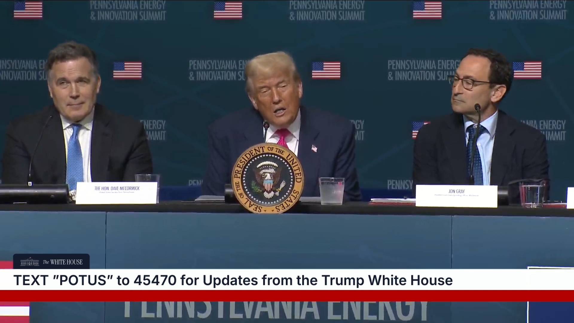 Pennsylvania Energy and Innovation Event - Pres. Trump: "One year ago, you had a dead country"