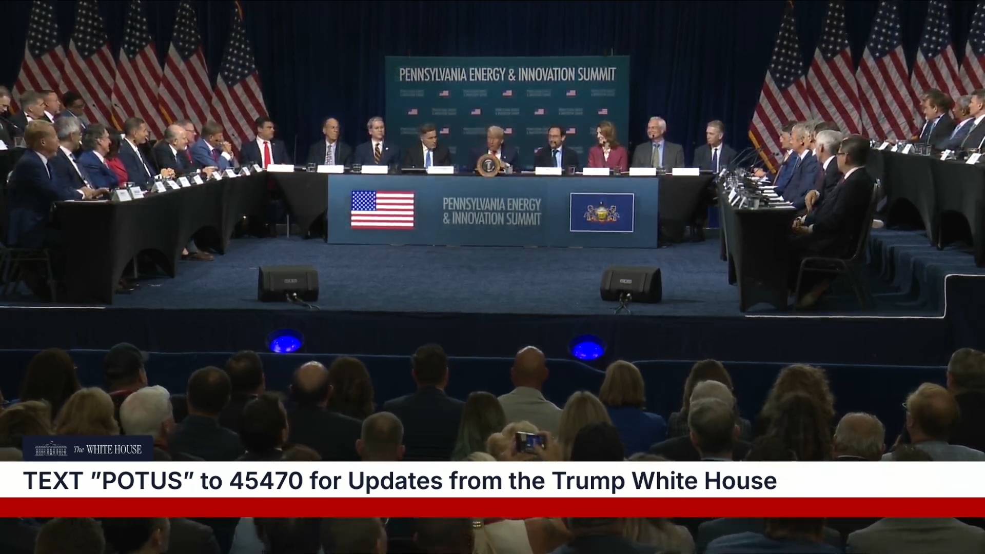 Pennsylvania Energy and Innovation Event - Pres. Trump: "Under the last year of Biden China added 11 times as much power generation capacity as did the U.S."