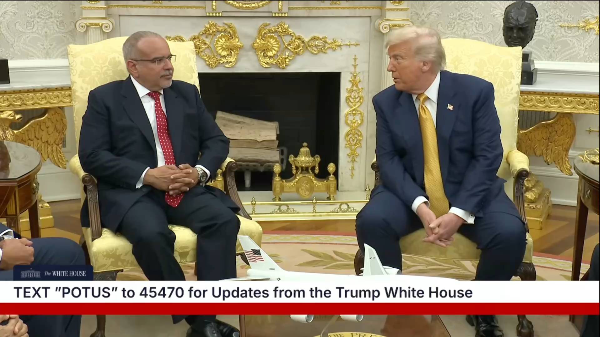 White House - President Trump: “Fortunately we get to make a change in the next what eight months”