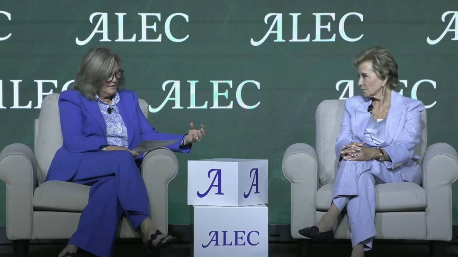 ALEC - Sec. McMahon: “I think put downward pressure on colleges to reduce their tuition cost”
