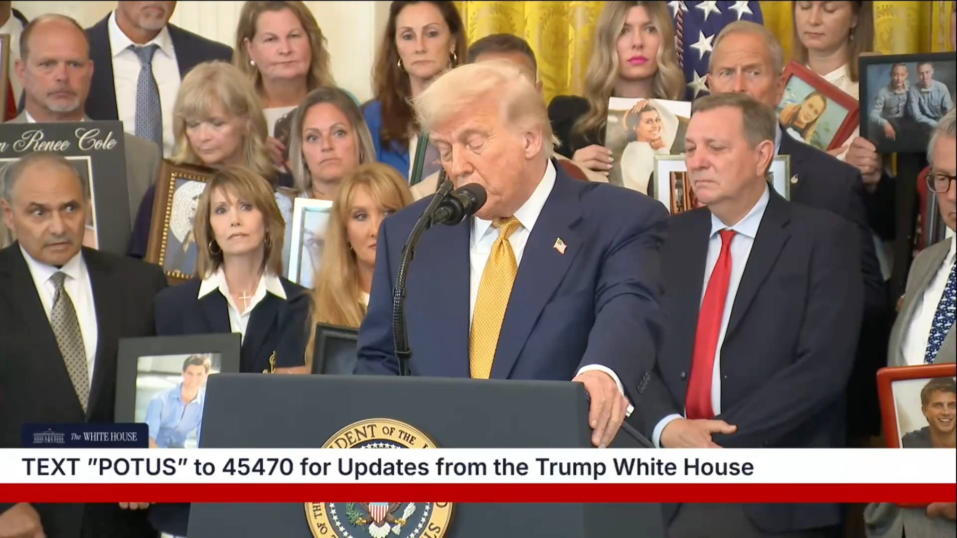 White House - President Trump: “The death penalty is going to be imposed on people from China that make fentanyl”