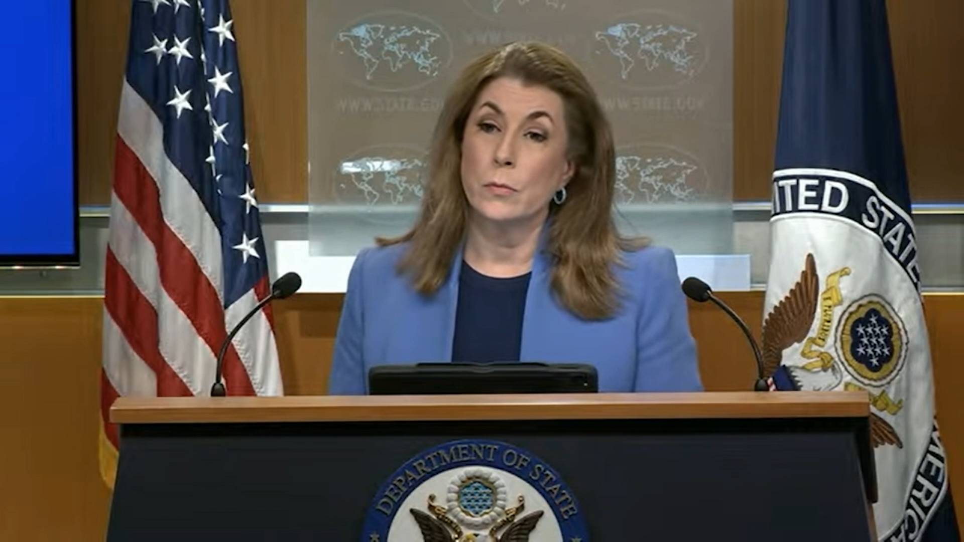 Dept. of State - Spokesperson Bruce: “The Israeli forces intervened to protect the Druze”