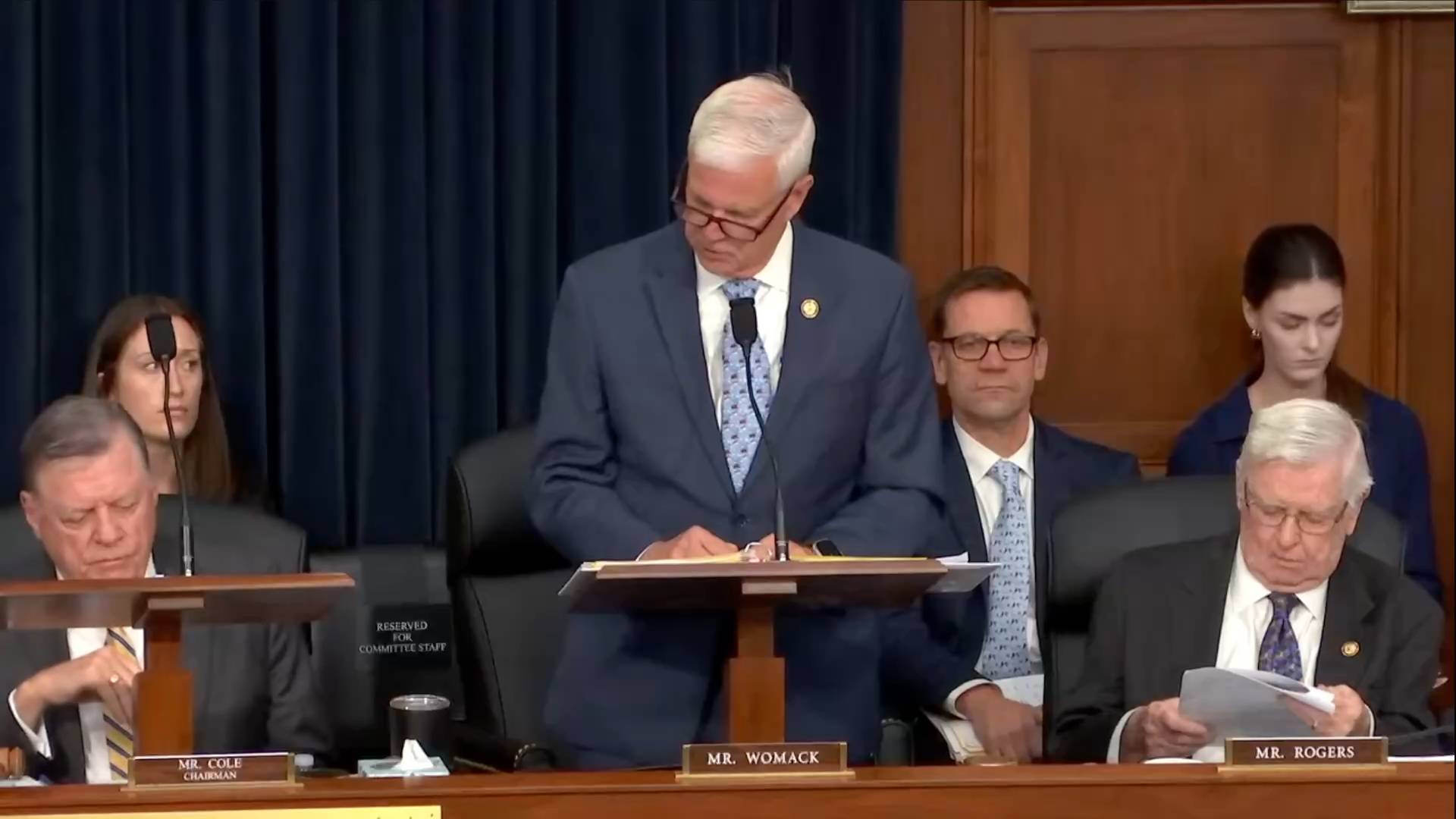House Appropriations - Rep. Womack (R-AR): “On it’s face it’s 1.4 billion dollars”