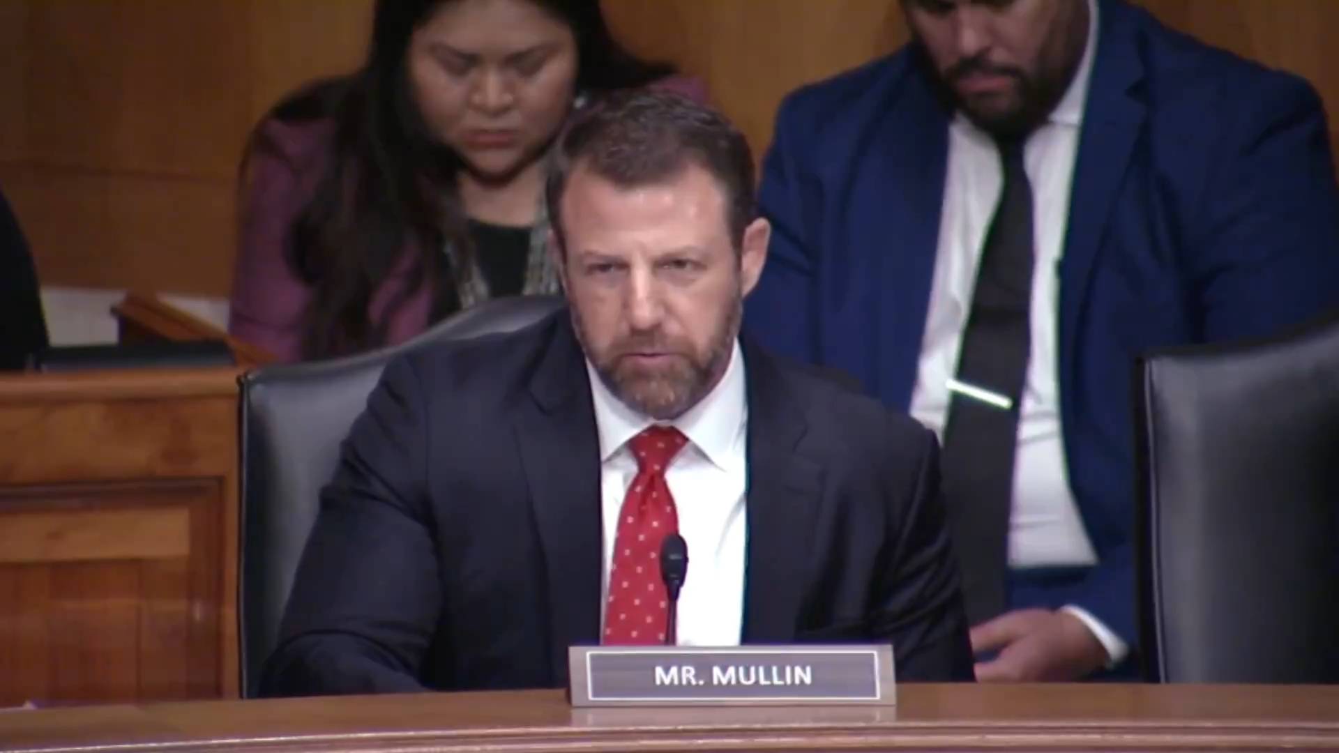 Senate Indian Affairs - Sen. Mullin (R-OK): “tribal issues, Its a federal responsibility that we have”