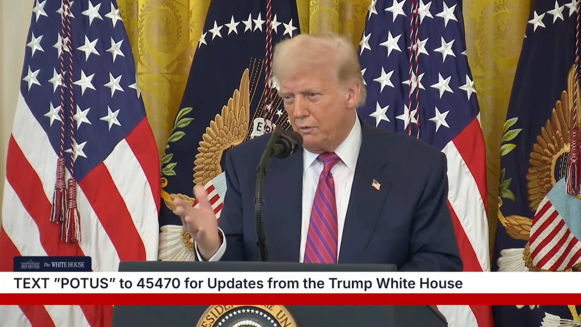White House - President Trump: “You trust us we trust you”
