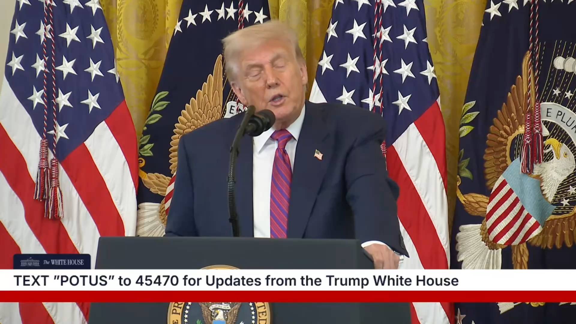 White House - President Trump: “I don’t even believe that”