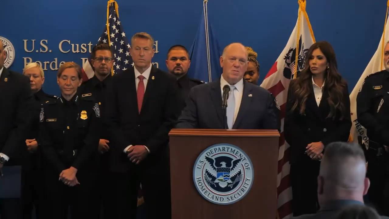 DHS Presser - Tom Homan: "Sanctuary cities are now our priority"