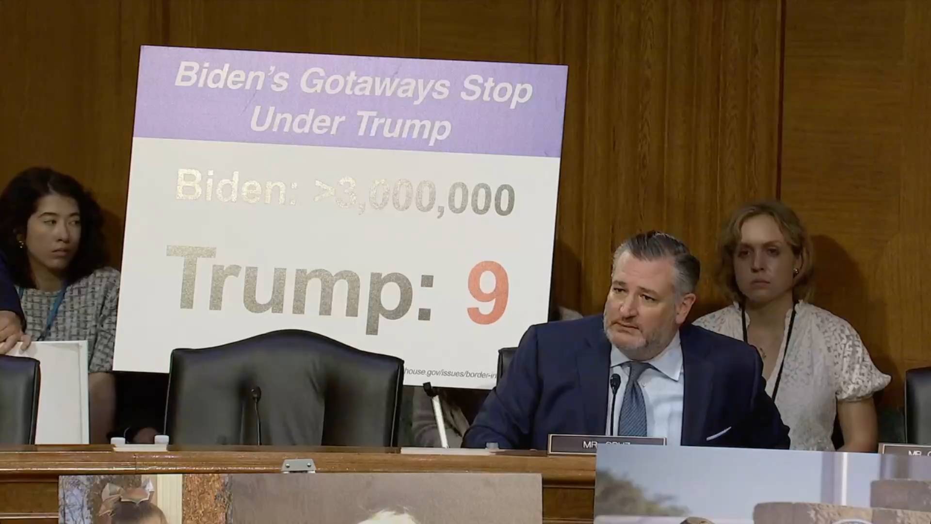 Senate Judiciary - Sen. Cruz (R-TX): "We didn't need new legislation, we just needed a new president"
