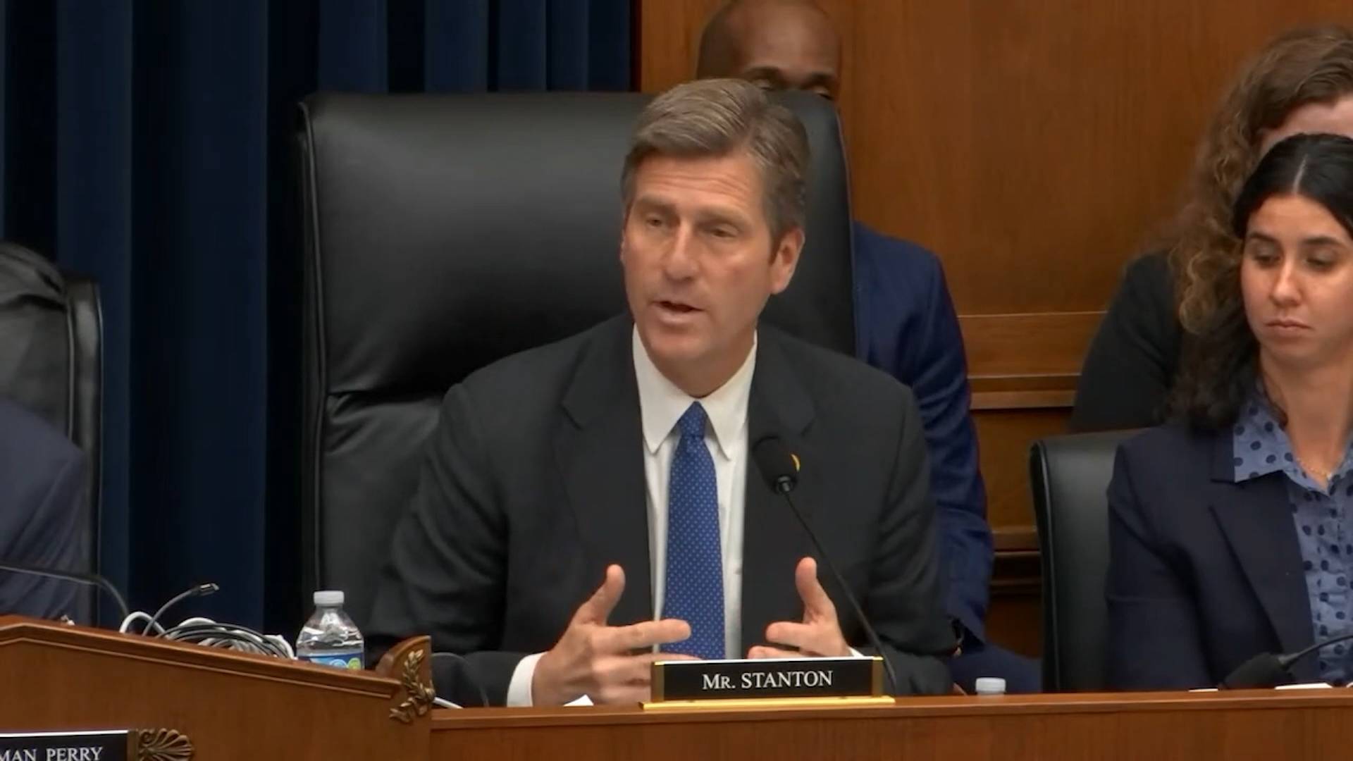 House Transportation - Rep. Stanton (D-AZ): "You and I share our disappointment in FEMA staff for pointing the finger at Gov. Abbott"