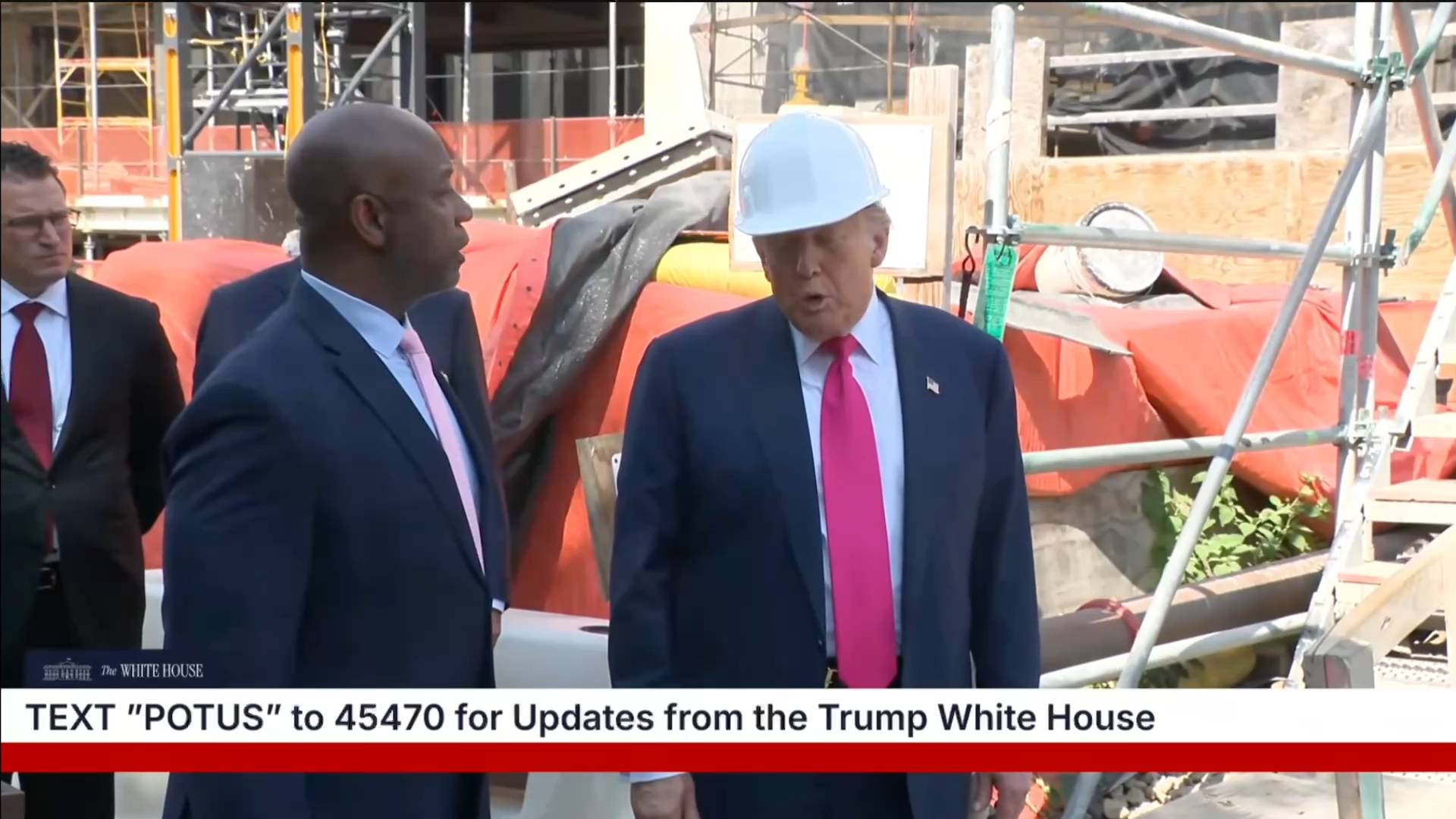 White House - President Trump on the Fed building: “We sort of understand what happened”