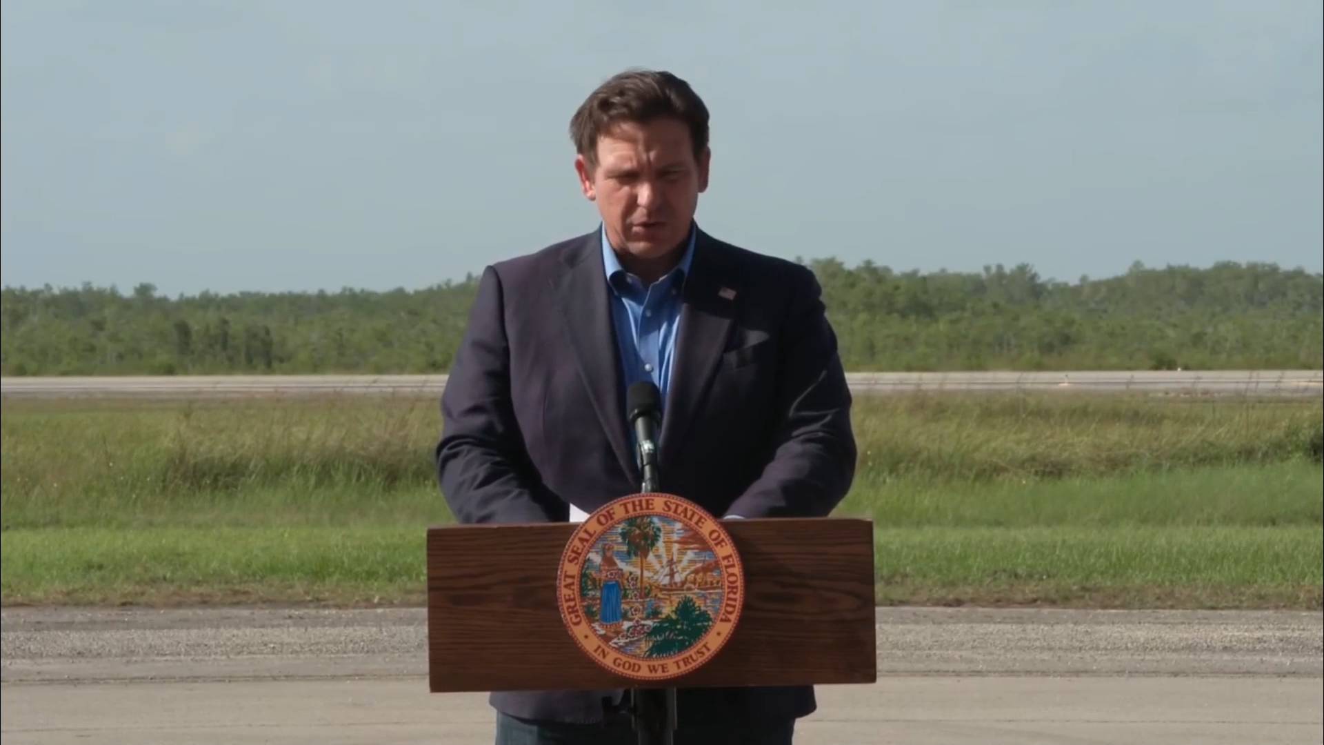 Alligator Alcatraz - Gov. DeSantis: “those flights out of Alligator Alcatraz by DHS have begun”
