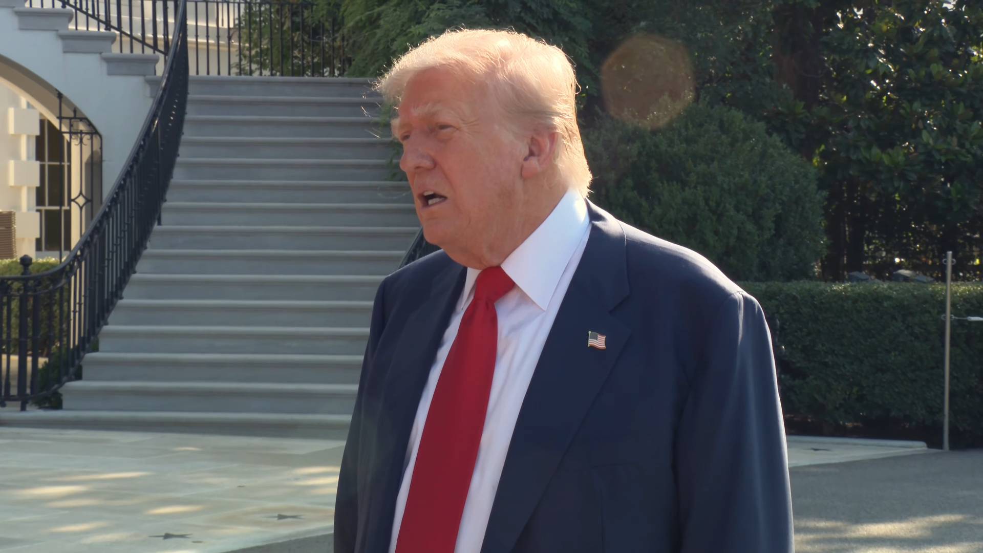 White House President Trump: “somebody could have written a letter and used my name”