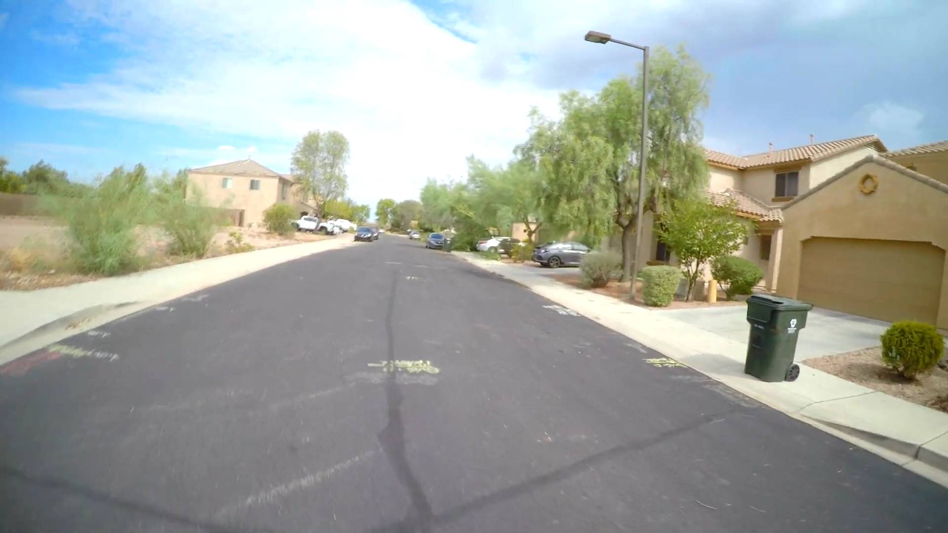 Monsoon mayhem hit Arizona neighborhood last night