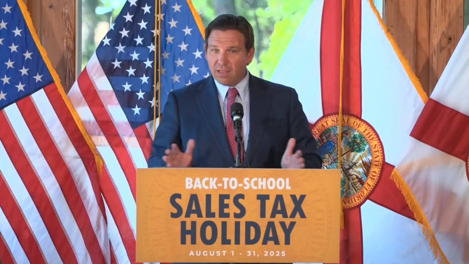 Florida - Gov. DeSantis: "Ultimately the question of who comes into the country is a question for the American people to decide"