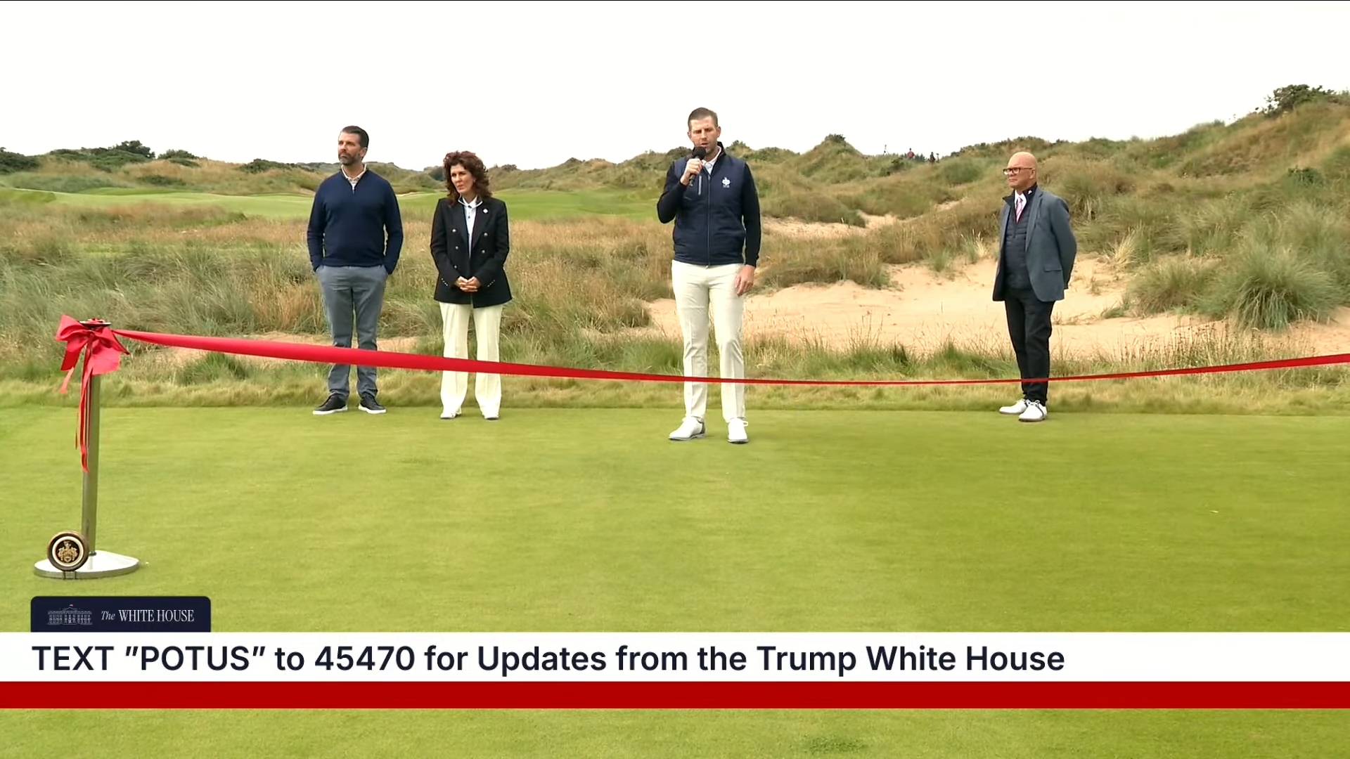 White House - Eric Trump: "We're proud of him"