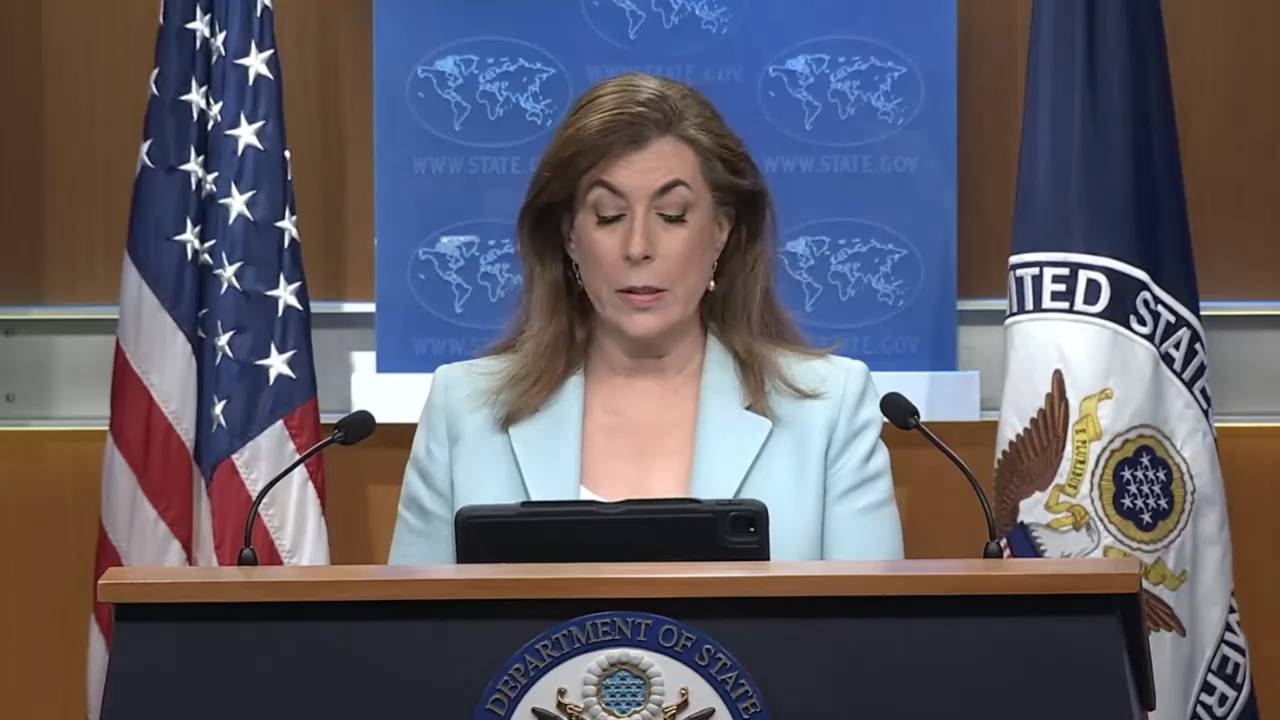 State Department - Spokesperson Tammy Bruce: U.N. conference on a two-state solution "will embolden Hamas"