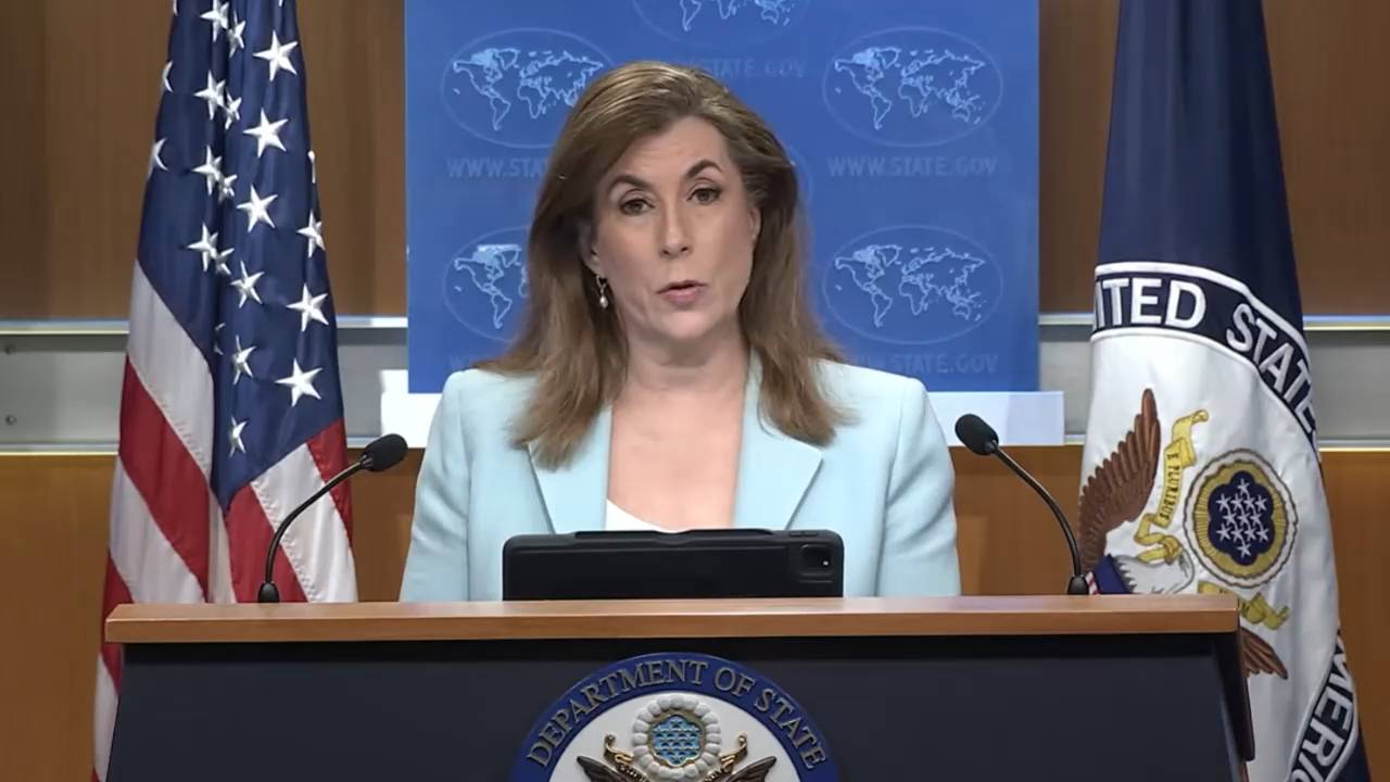 State Department - Spokesperson Bruce responds to questions on the specifics of how much aid should be brought into Gaza