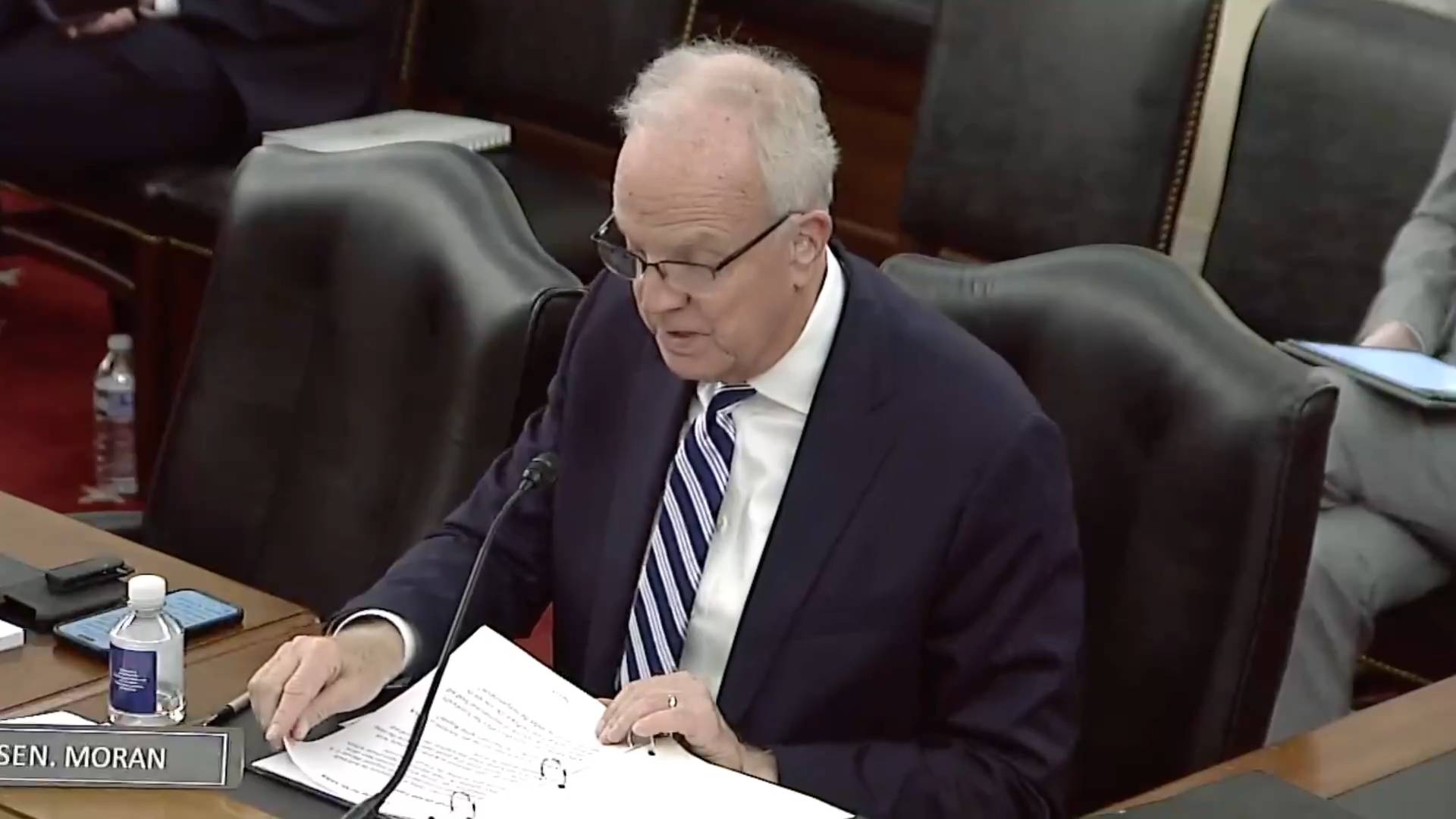Senate Agriculture - Dep. Sec. Laden: “We can not, with the reorganization, add to or reduce from the statutory responsibilities congress has given to the agency”