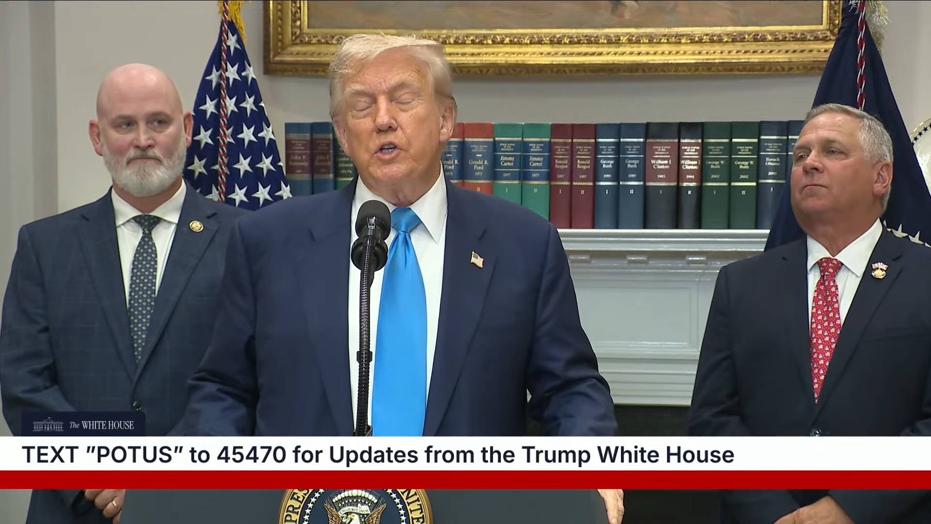 White House - President Trump: "We send a letter saying that you'll pay a certain tariff”