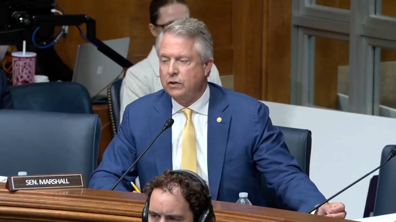 Senate Health - Sen. Marshall (R-KS) on healthcare price transparency: "Could you imagine going to the grocery store, going to the meat department, and not seeing the prices on the different meats?"