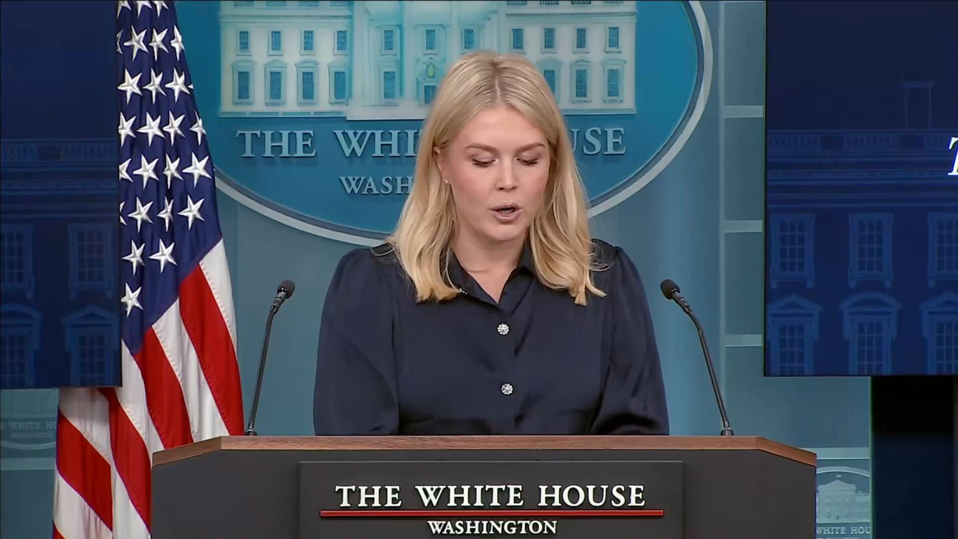 White House - Press Sec. Leavitt: “President Trump has brokered on average about one peace deal or ceasefire per month during his 6 months in office”