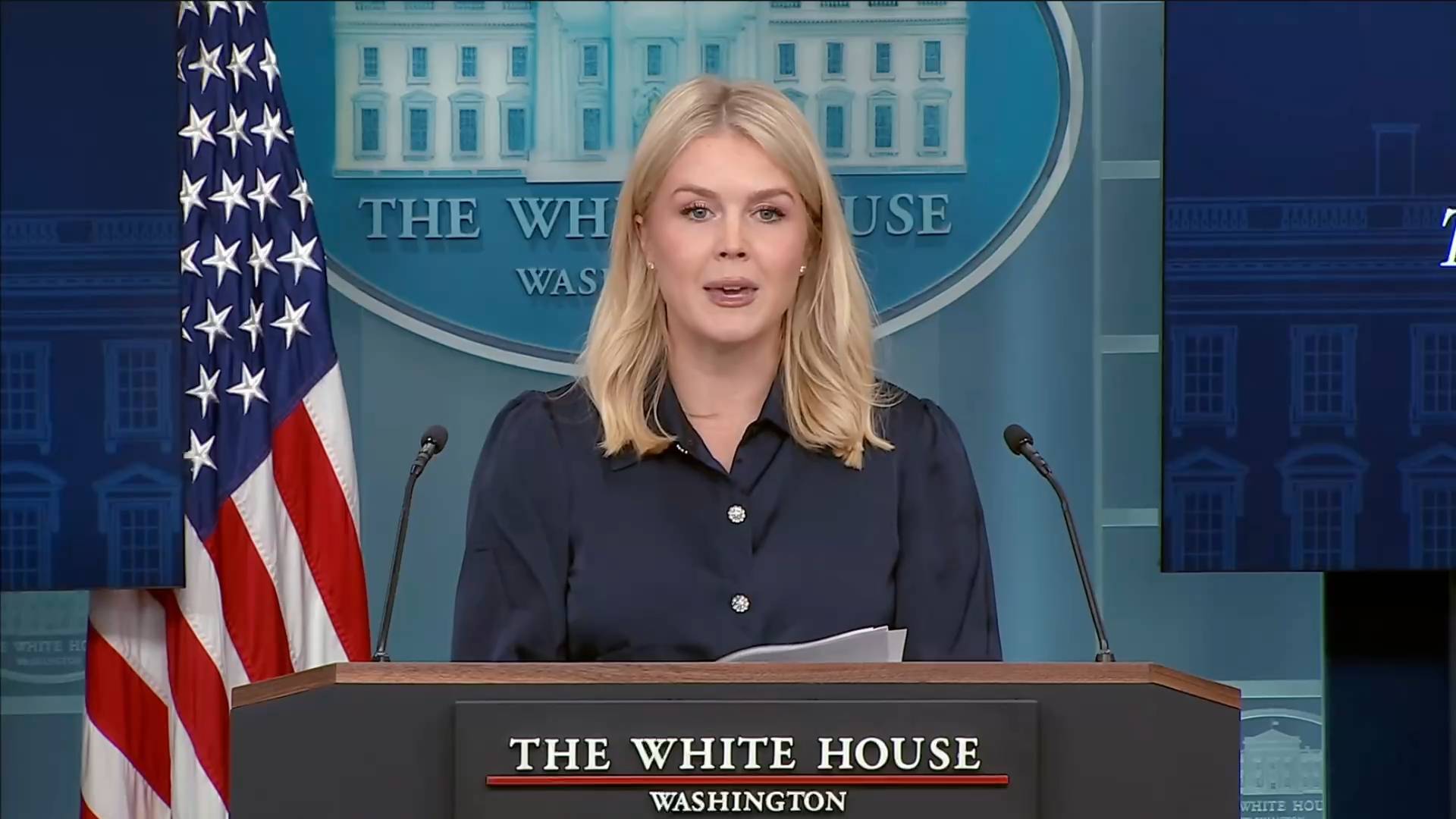 White House - Press Sec. Leavitt: “The first June budget surplus in nearly a decade”