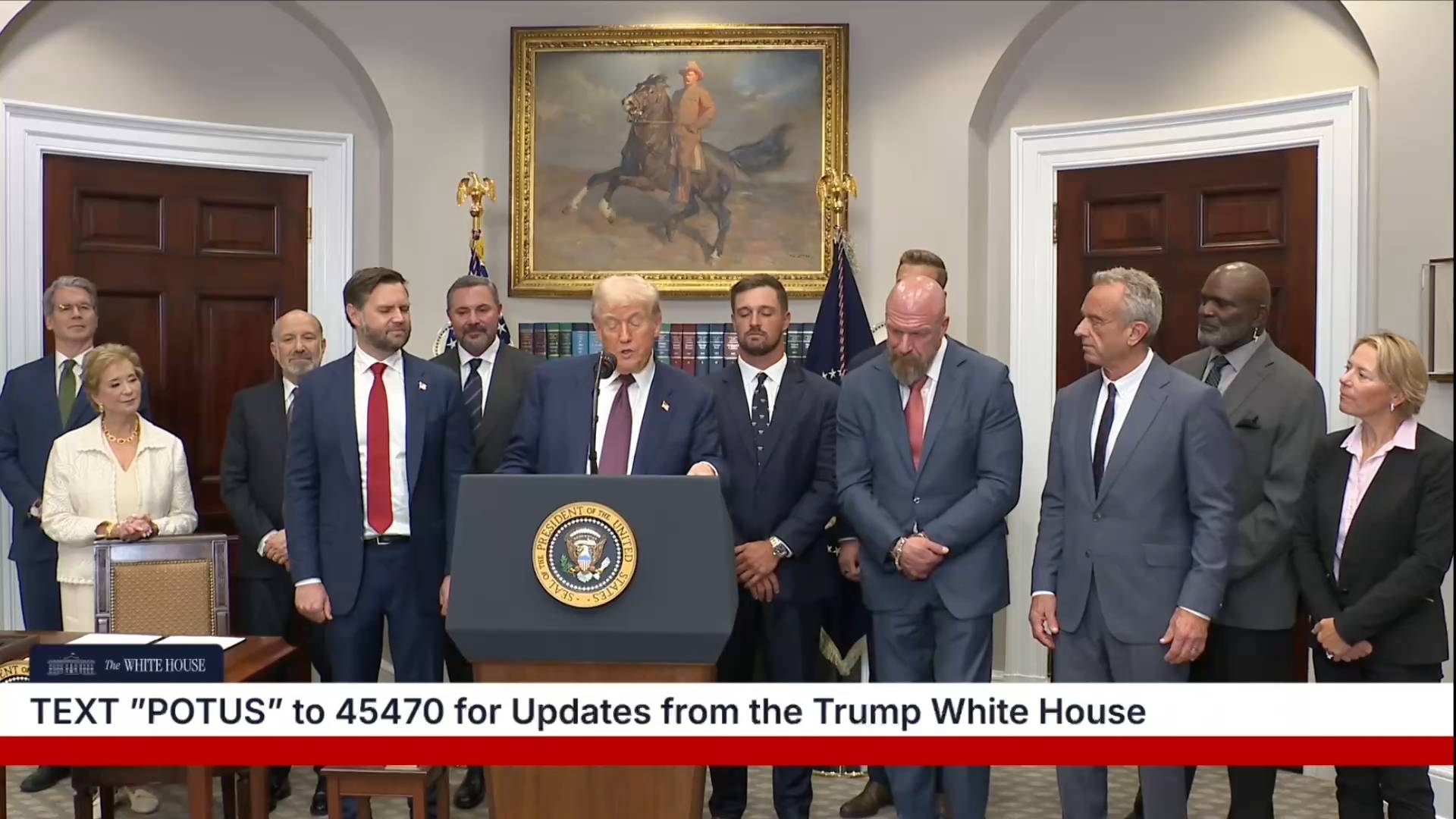 White House - President Trump: “We’re officially restoring the presidential fitness test”