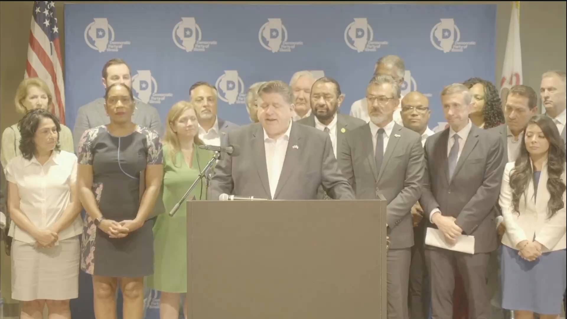 DNC chair in Illinois -  Gov. Pritzker: “The right side of history will always expect you to be courageous”