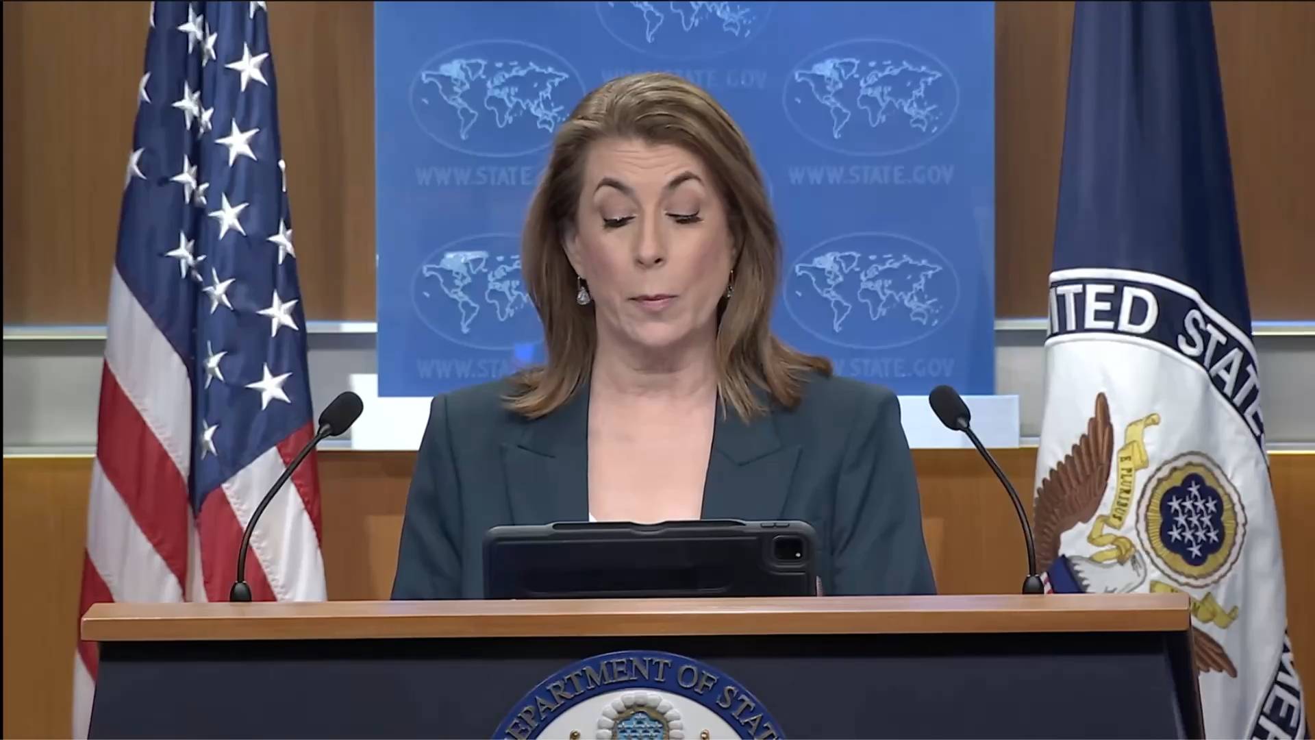 Dept. of State - Spokesperson Bruce: "Deterring Visa overstays”