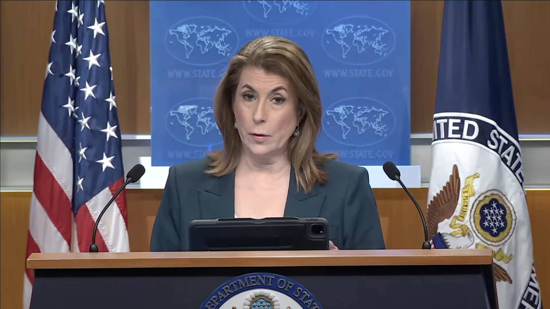 Dept. of State - Spokesperson Bruce: “The Middle East is changing”