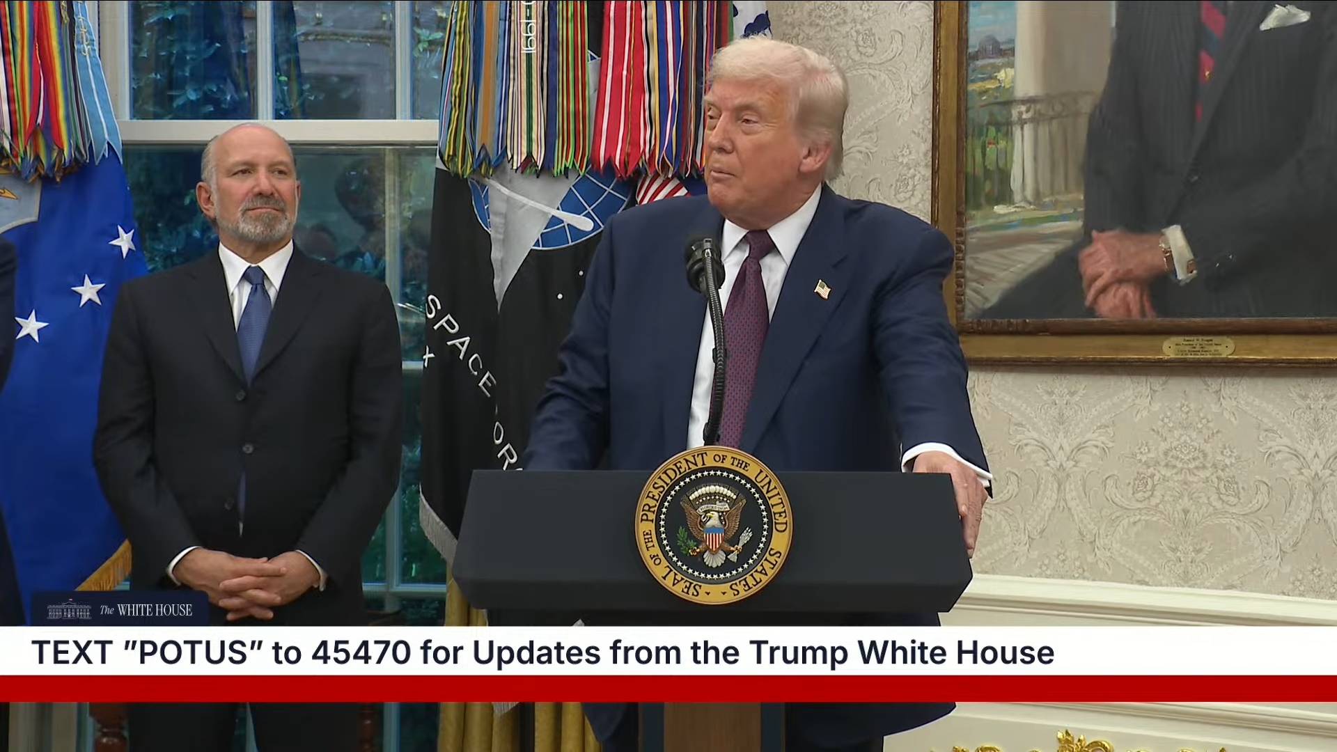 White House - President Trump: “it's a whole new workforce”