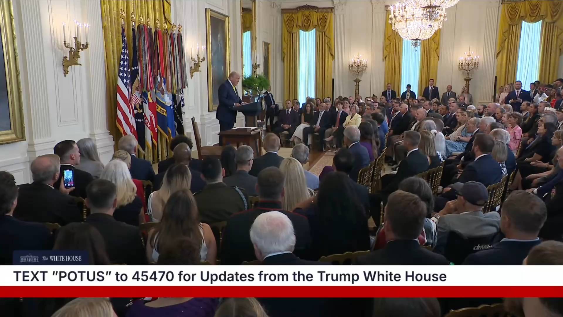 White house - President Trump: “America’s veterans have done their duty for us”