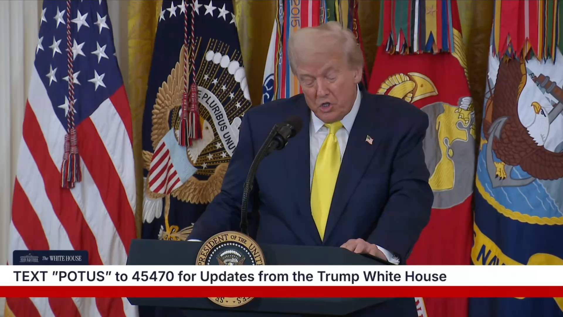 White house - President Trump: “Our newly sworn in VA undersecretary for medical affairs sam brown”